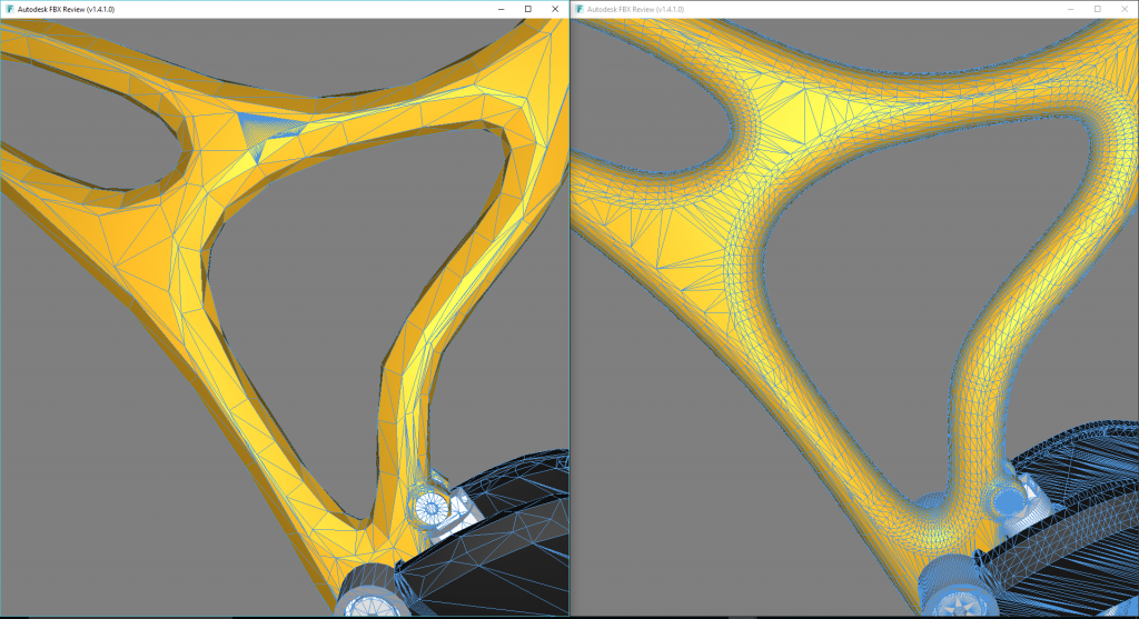 MeshQuality for FBX Exporter for Fusion360