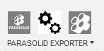 PARASOLID Exporter plugin User interface