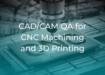 Quality check for CAD CAM project