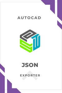 JSON Exporter for AutoCAD Software 