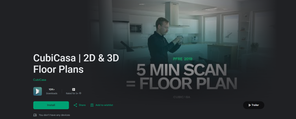 CubiCasa - 2D & 3D Floor Plans - Android App