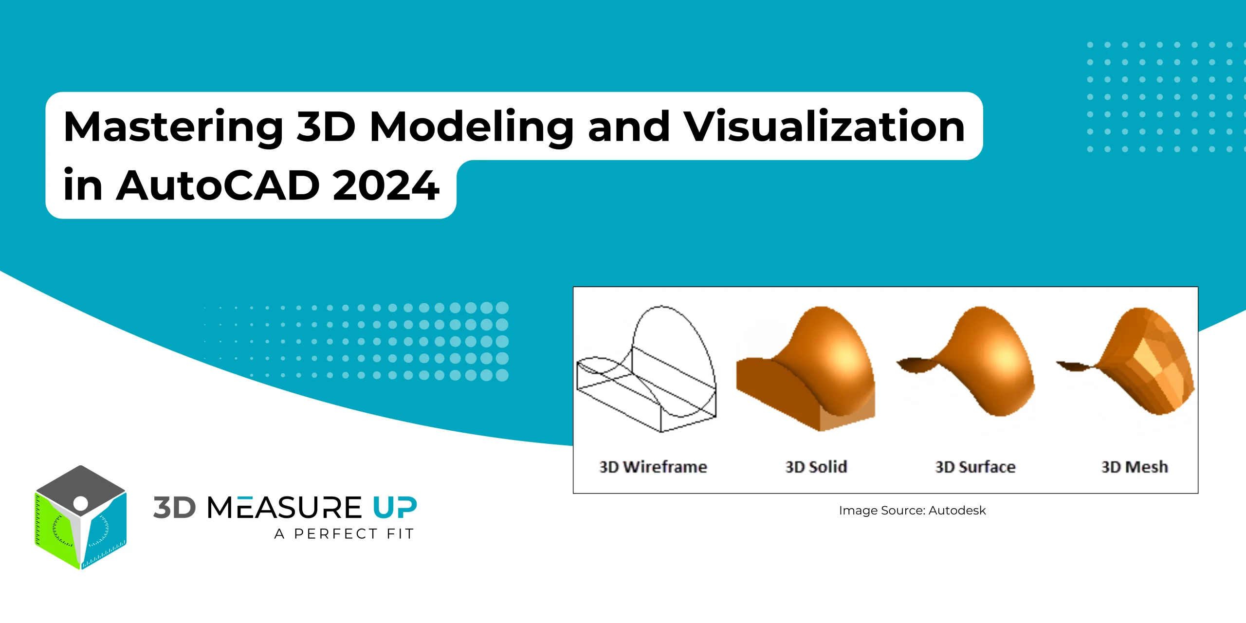 Mastering 3D Modeling and Visualization in AutoCAD 2024: Solids, Surfaces, Meshes, and Wireframe