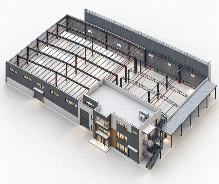 Precision BIM Modeling Success for Belgium-Based Warehouse