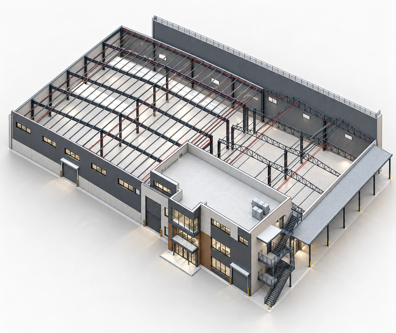Precision BIM Modeling Success for Belgium-Based Warehouse