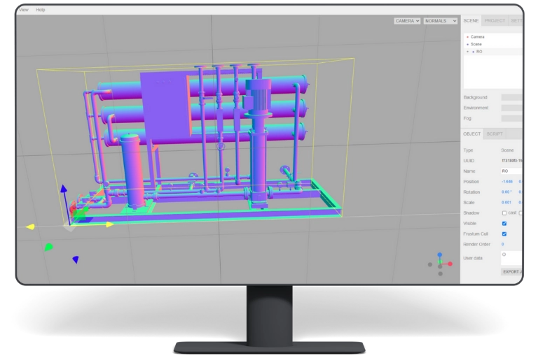 PTS Output JSON Exporter for Autodesk AutoCAD