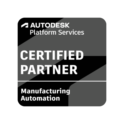 Autodesk Platform Services Certified Partner - Manufacturing Automation