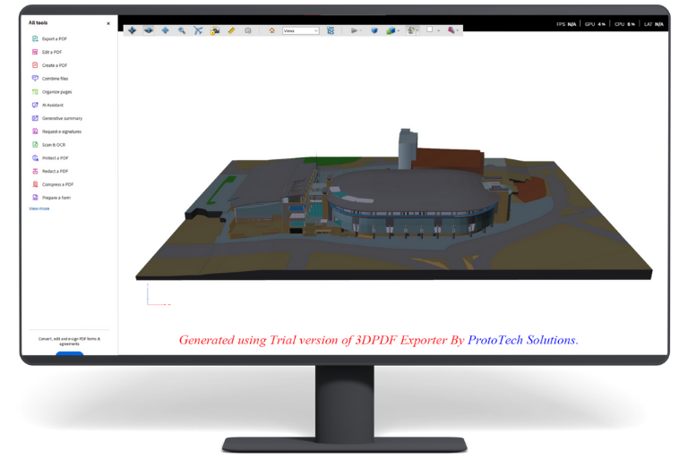 PTS Output 3D PDF Exporter for Autodesk Navisworks
