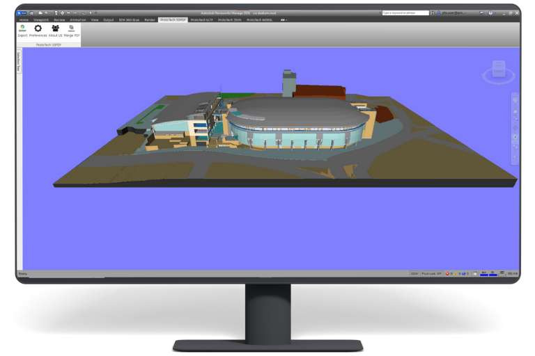 ProtoTech's 3D PDF Exporter for Autodesk Navisworks