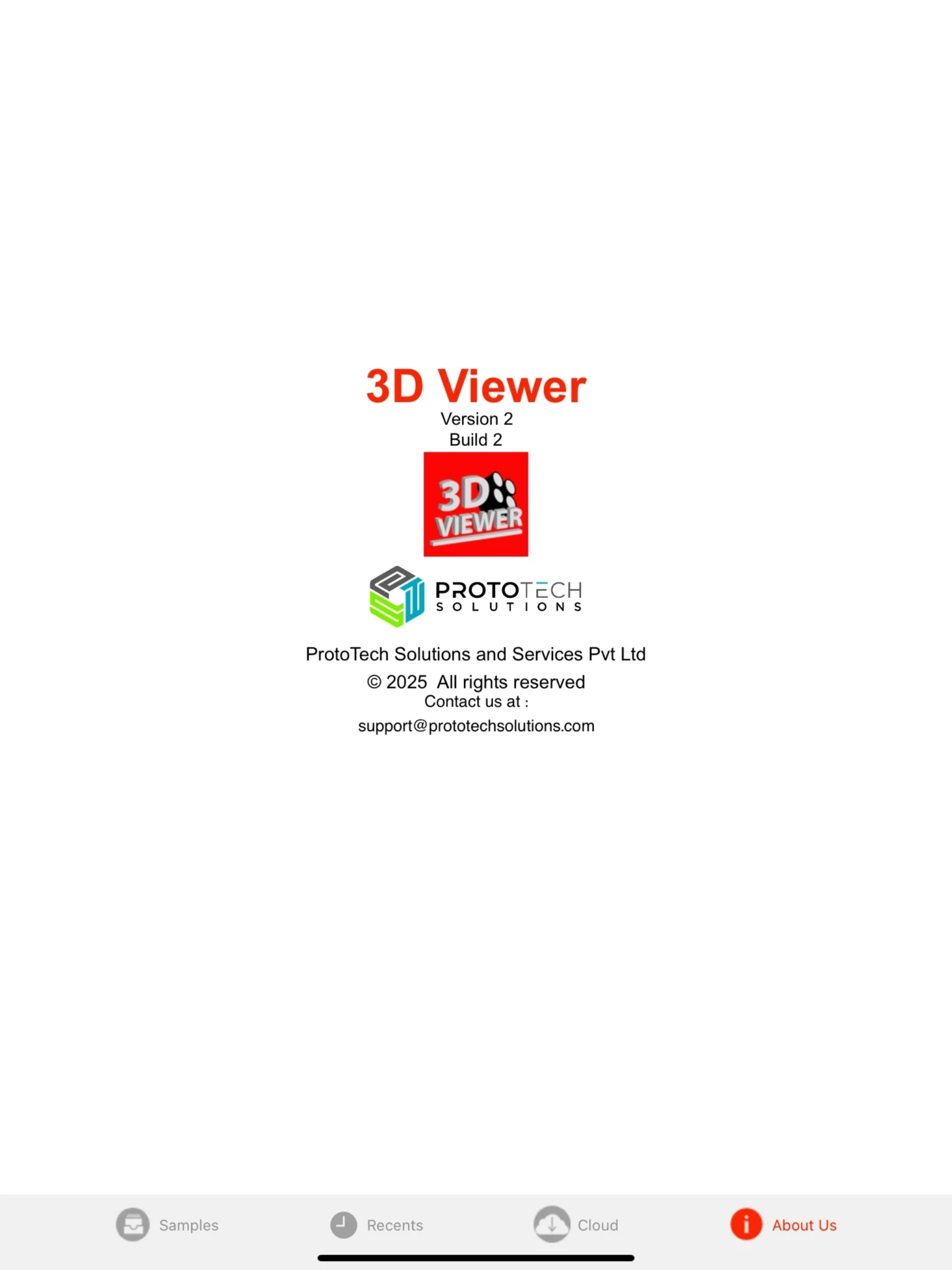 3D Model Viewer App ios