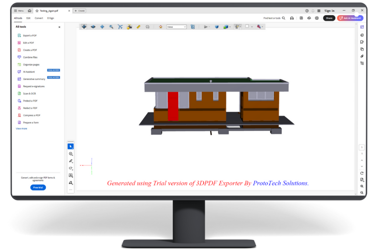 PTS Output 3D PDF Exporter for Autodesk AutoCAD