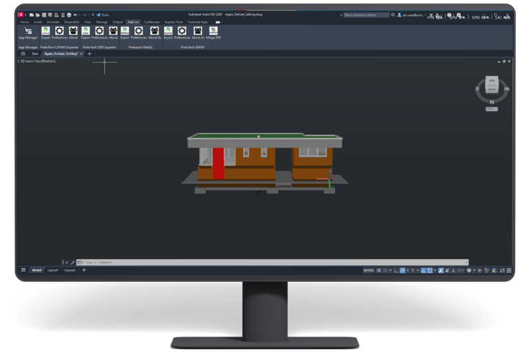 ProtoTech's 3D PDF Exporter for Autodesk AutoCAD