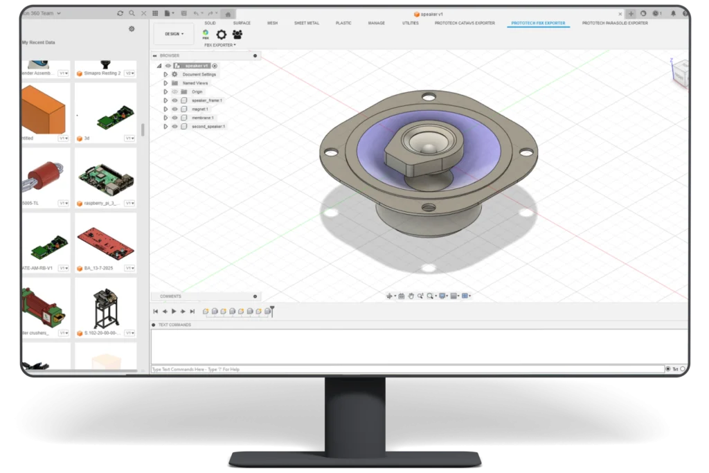 ProtoTech's FBX Exporter for Fusion - Get Free Trial