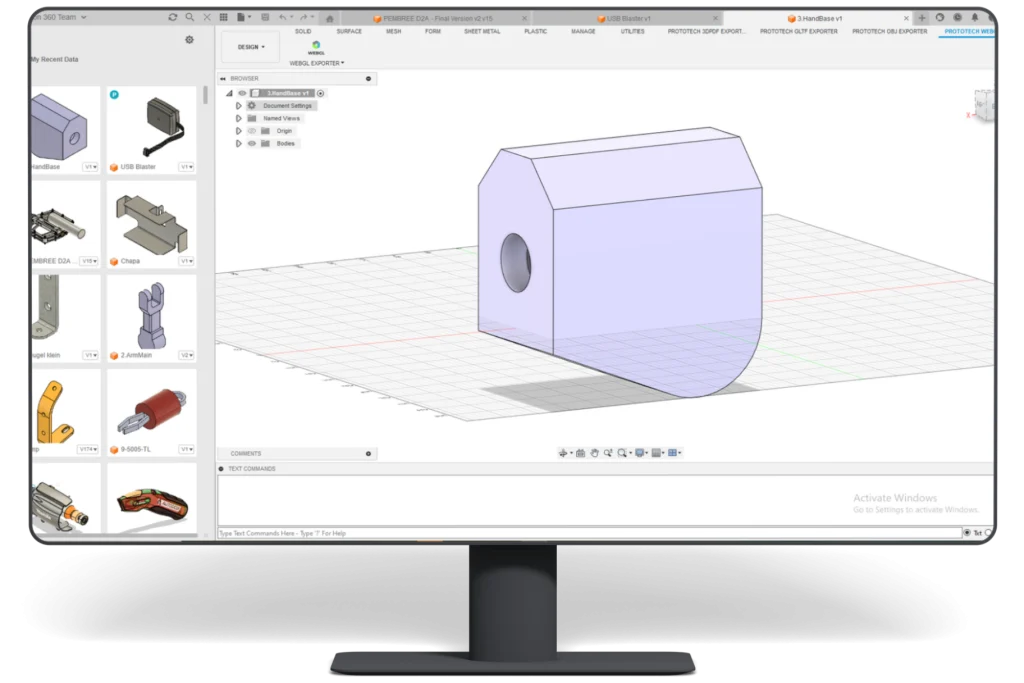ProtoTech's WebGL Exporter for Fusion - Get Free Trial