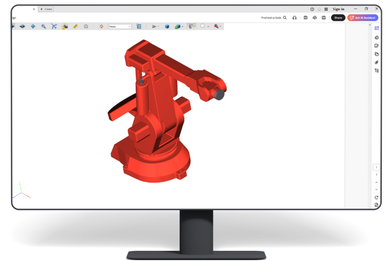 PTS Output 3D PDF Exporter for SolidWorks Software - Free Trial Available