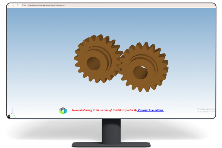 PTS Output WebGL Exporter for SolidWorks Software - Free Trial Available