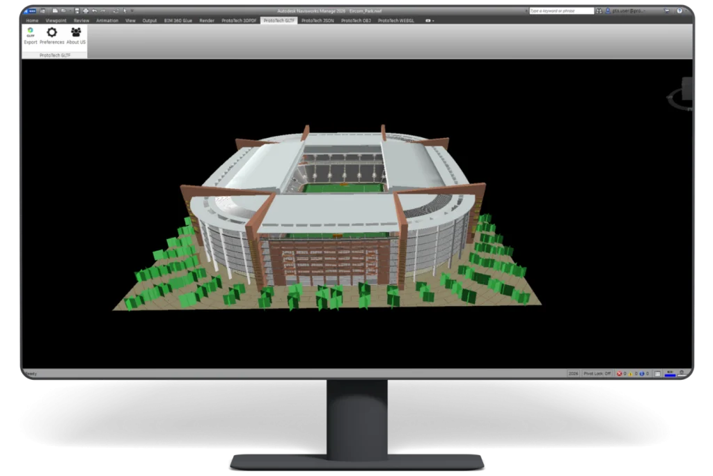 ProtoTech's glTF Exporter for Autodesk Navisworks- Get Free Trial