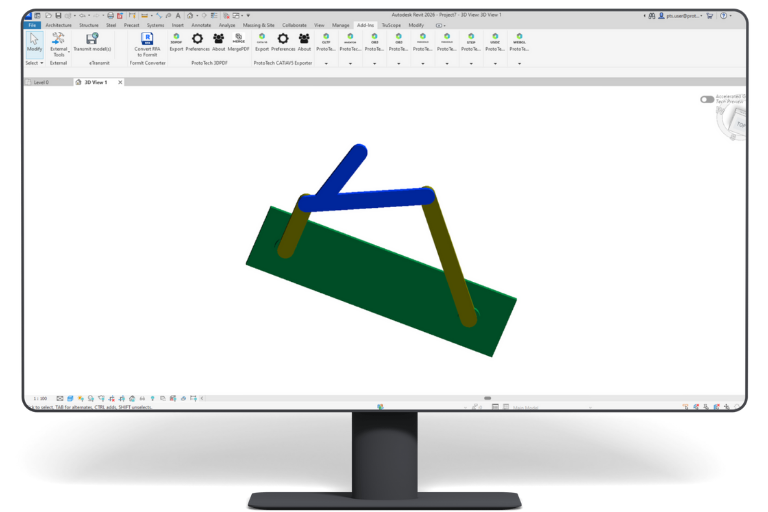 ProtoTech's IPT/IAM Importer for Autodesk Revit - Get Free Trial