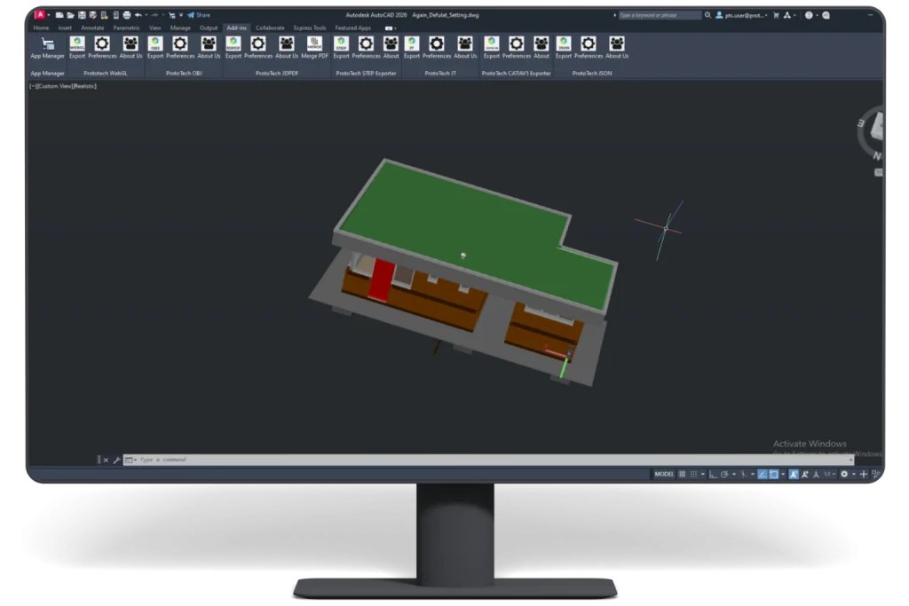 ProtoTech's JT Exporter for Autodesk AutoCAD - Get Free Trial