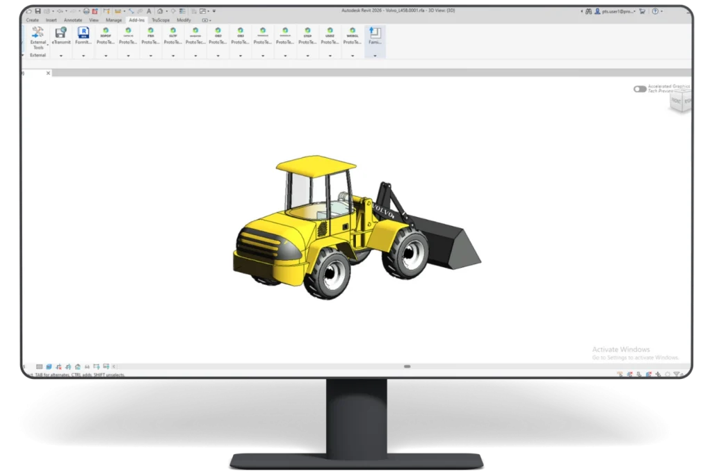 ProtoTech's OBJ Exporter for Autodesk Revit- Get a Free Trial