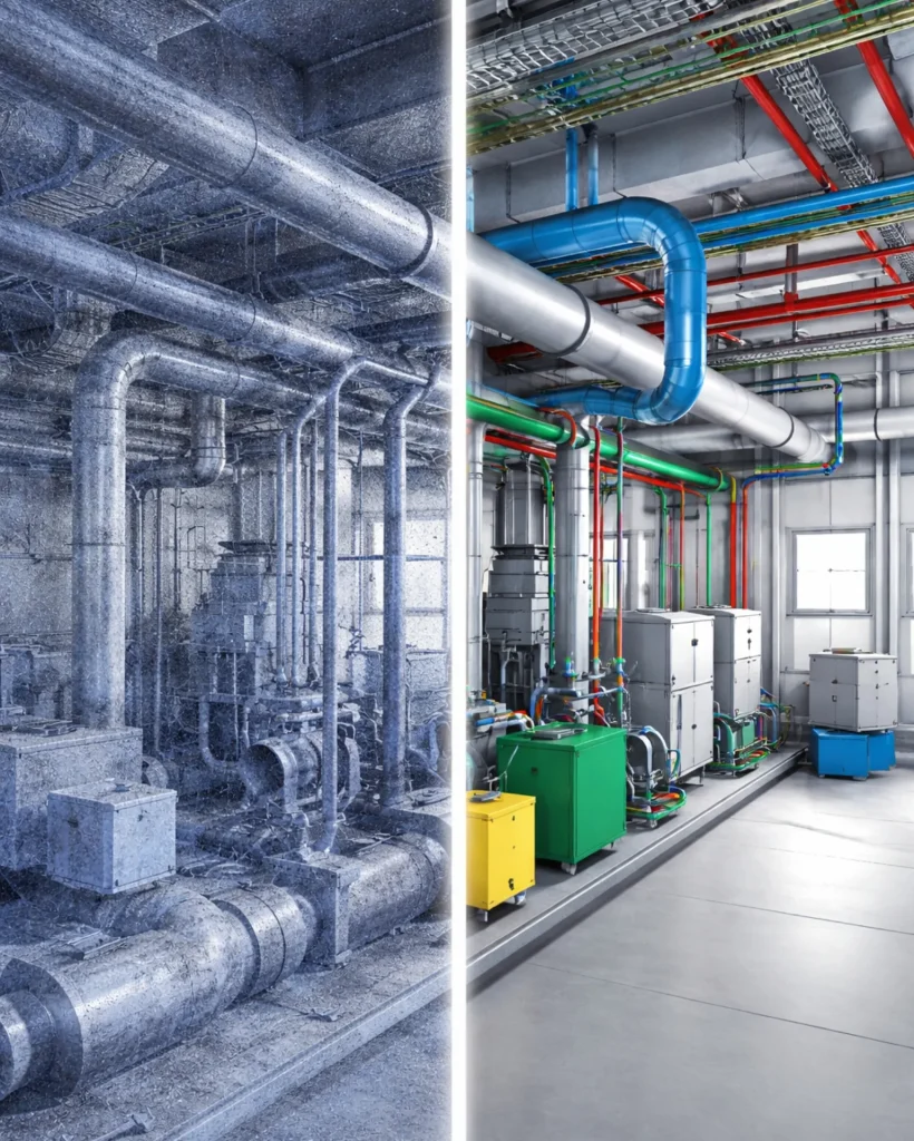 3D BIM modeling services LOD 300 to 500