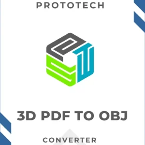 ProtoTech 3D PDF to OBJ Converter App