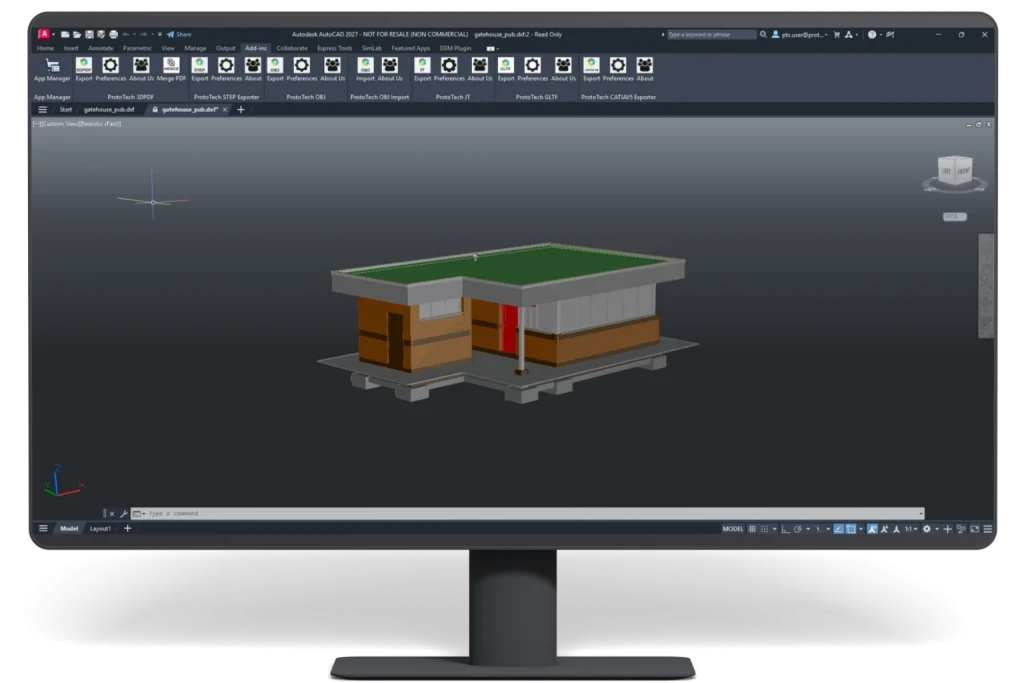 DXF Converter for Autodesk Navisworks