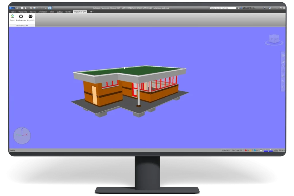 DXF Exporter Plugin for Autodesk Navisworks