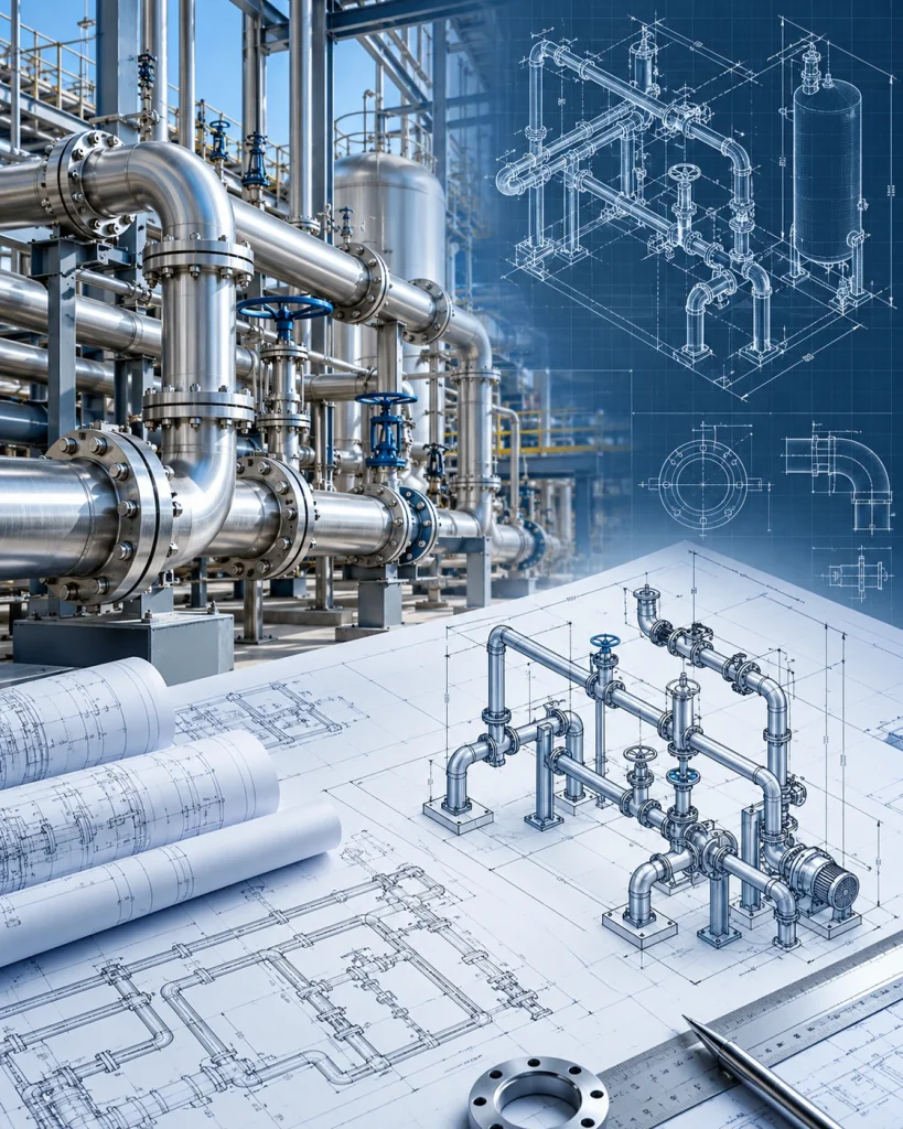 Outsource Piping Drafting Services
